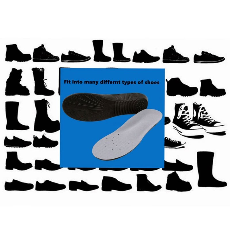 Amitataha Shoe Insoles, Memory Foam Insoles, Providing Excellent Shock Absorption and Cushioning for Feet Relief, Comfortable Insoles for Men and Women for Everyday Use, S [US M: 4-6/W: 5-7] - Image 5
